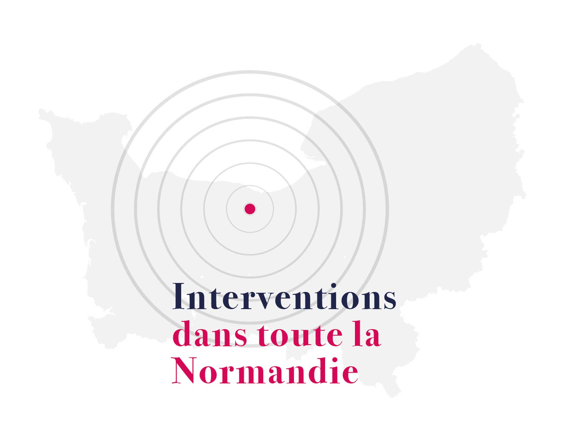 carte normandie ADTECH Normandie intervention après sinistre